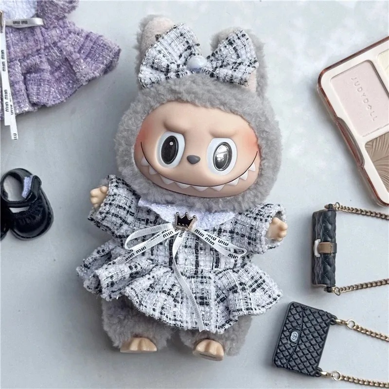15 17cm For Labubu Doll Adorab - Baby Clothing 1 Year Old ulasan dan harga