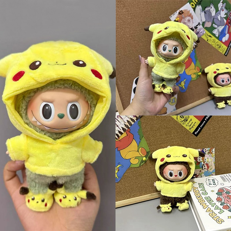 15 17cm For Labubu Doll Cartoo - Baby Clothing 1 Year Old ulasan dan harga