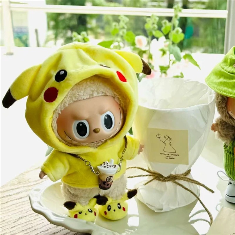 15 17cm For Labubu Doll Cartoo - Baby Clothing 1 Year Old ulasan dan harga