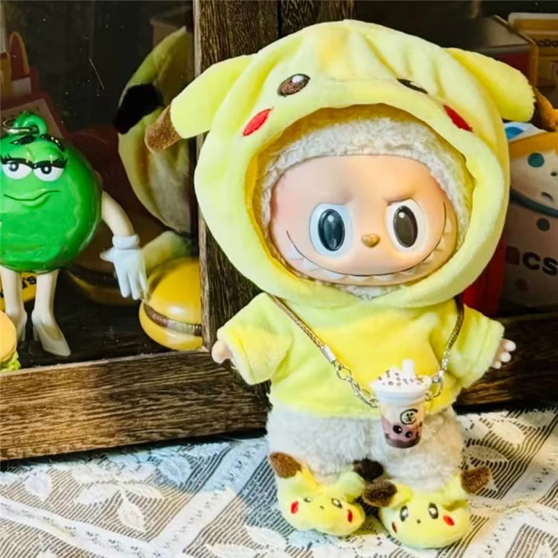 15 17cm For Labubu Doll Cartoo - Baby Clothing 1 Year Old ulasan dan harga