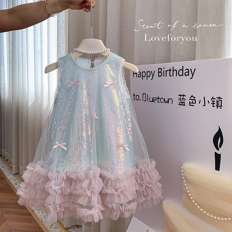 Girls Dress Summer New Childre - Baby Clothing High End ulasan dan harga