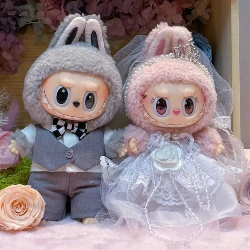 15 17cm For Labubu Doll Weddin - Baby Clothing 1 Year Old ulasan dan harga