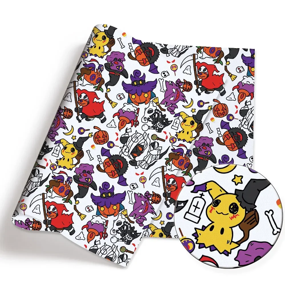 Pokemon Cartoon Fabric140*50cm - Baby Clothing 1 Year Old ulasan dan harga