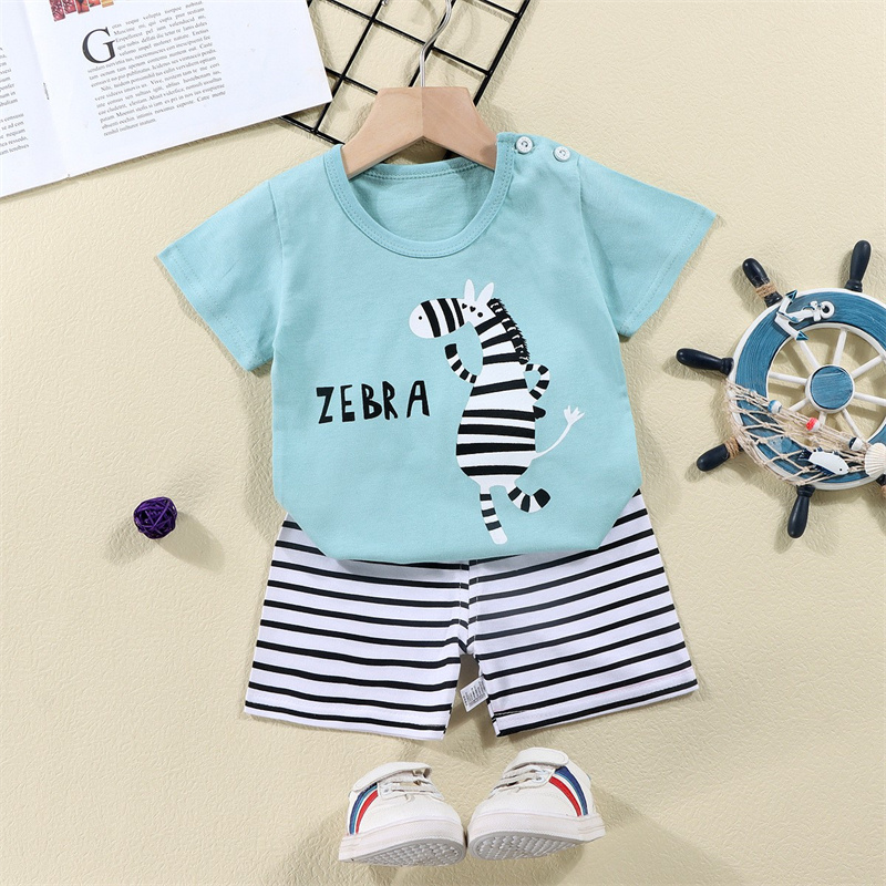 Cotton Tees+Shorts 2-piece Tra - Baby Clothing Deals ulasan dan harga