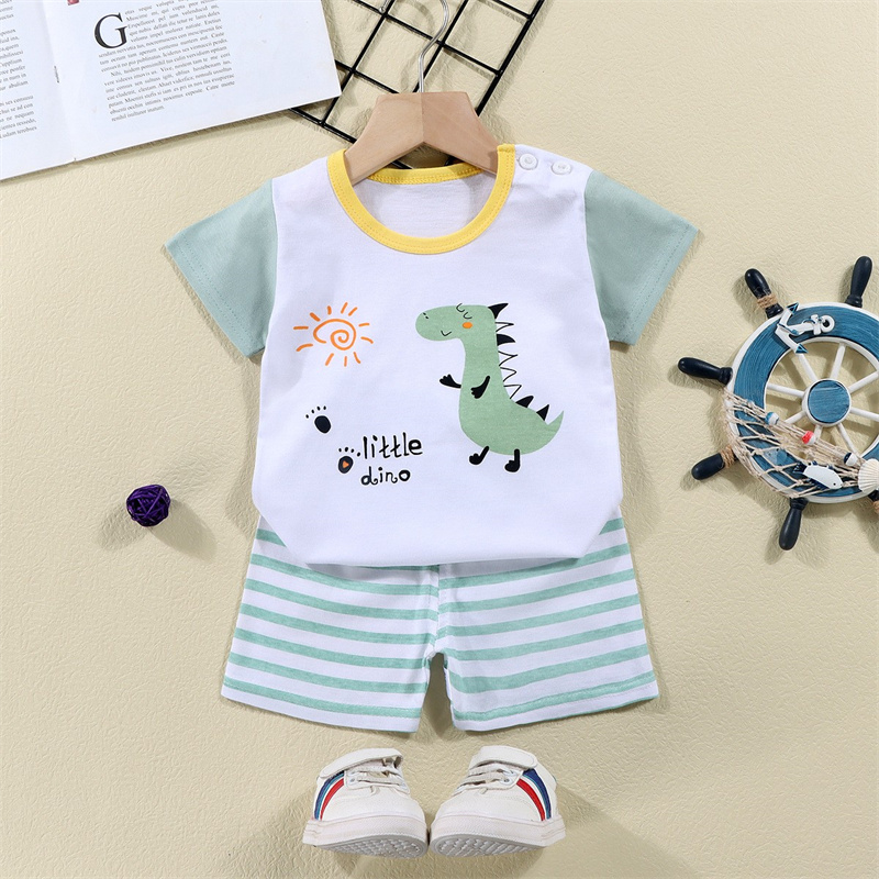Cotton Tees+Shorts 2-piece Tra - Baby Clothing Deals ulasan dan harga