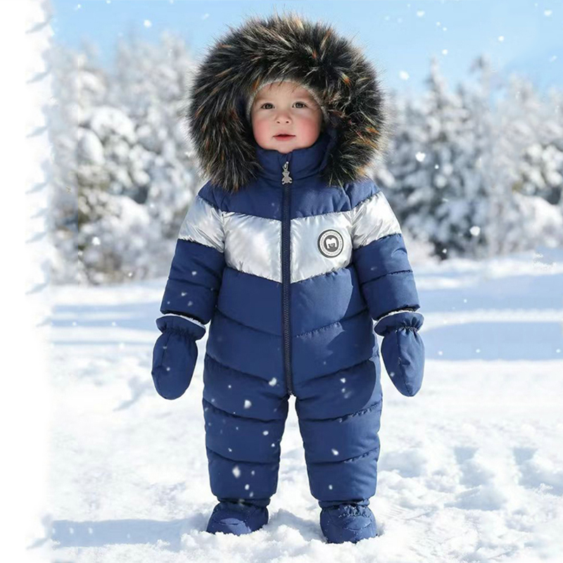 Winter Newborn Baby Romper Wit - Baby Clothing Winter ulasan dan harga