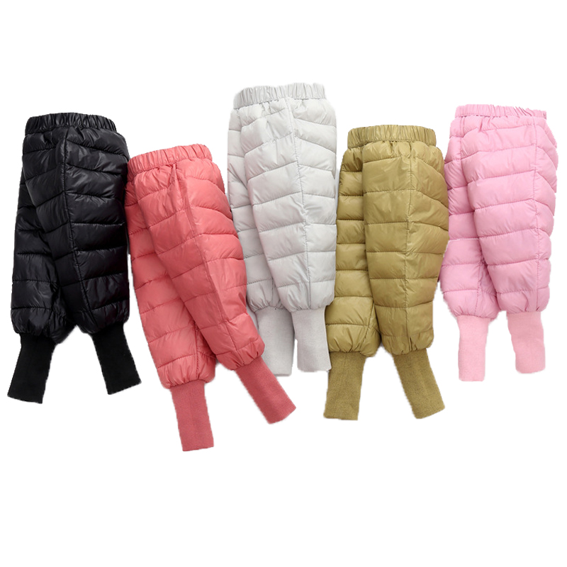 Girls Boys Warm Down Pants Win - Baby Clothing High Quality ulasan dan harga