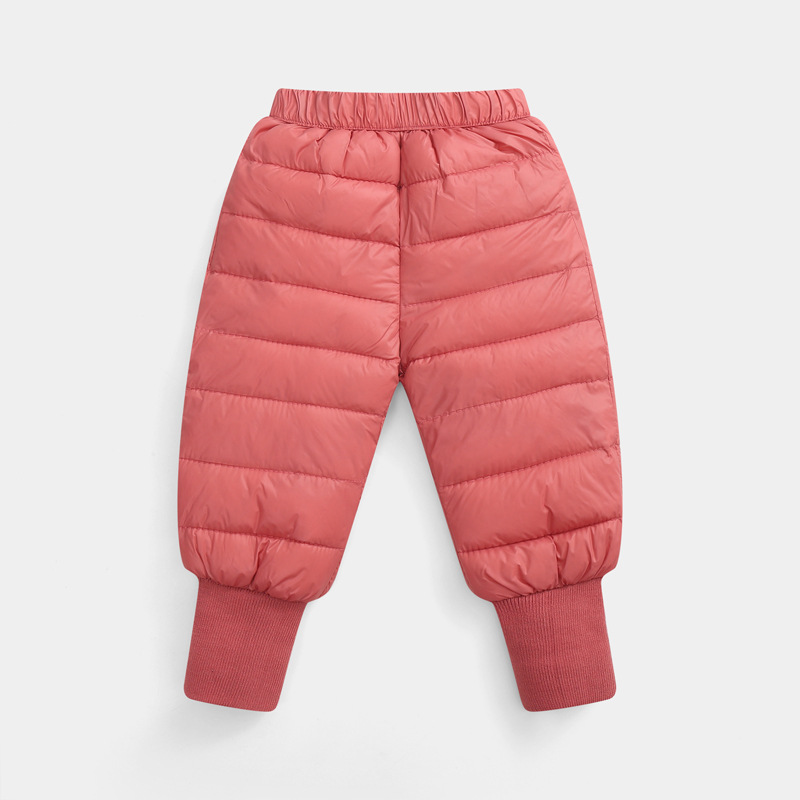 Girls Boys Warm Down Pants Win - Baby Clothing High Quality ulasan dan harga