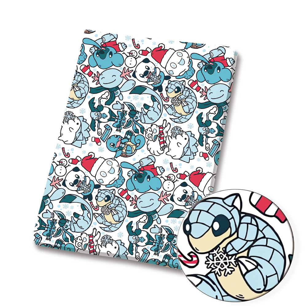 Pokemon Cartoon Fabric140*50cm - Baby Clothing 1 Year Old ulasan dan harga