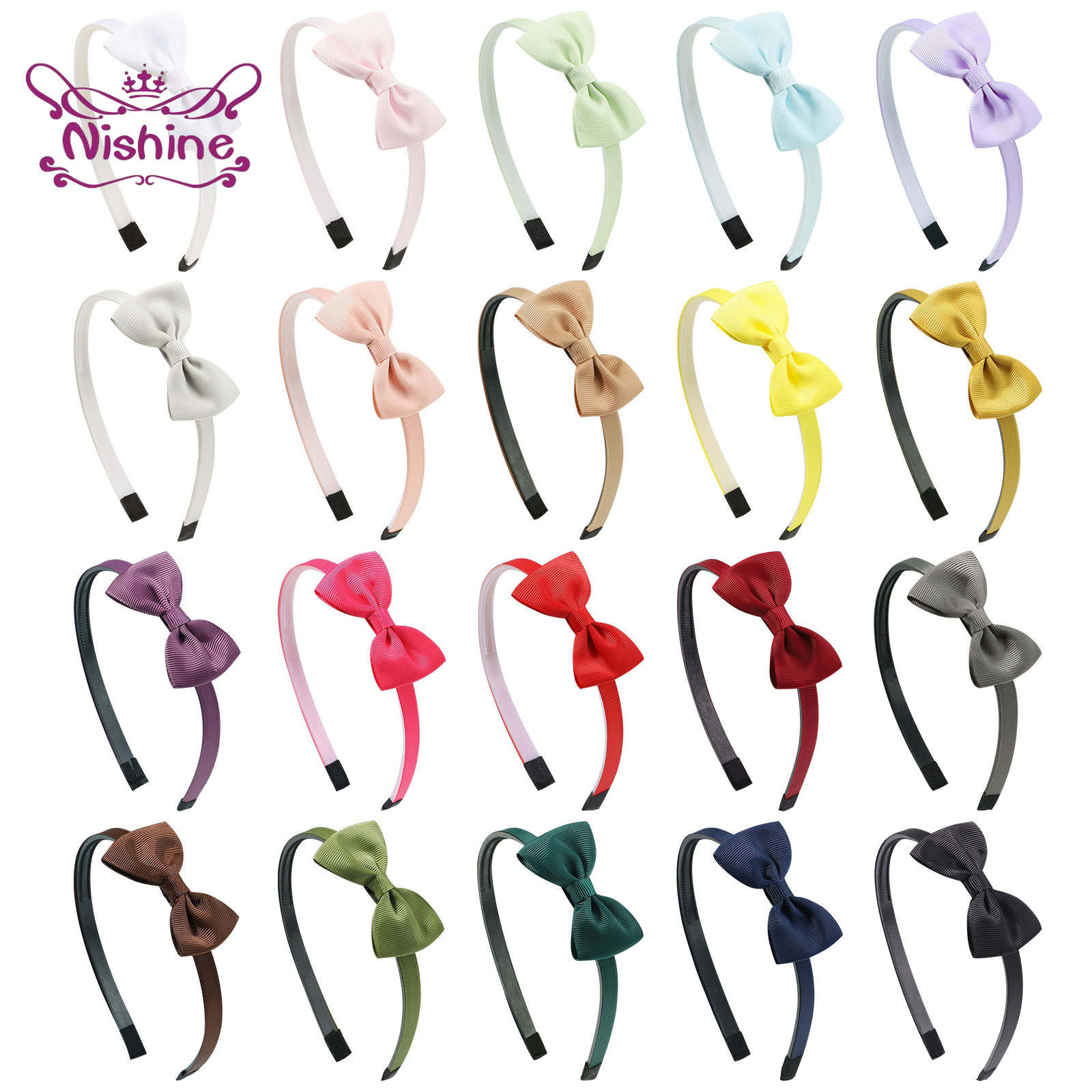1PCS Ribbon Bow Knot Headband  - Baby Clothing 1 Year Old ulasan dan harga