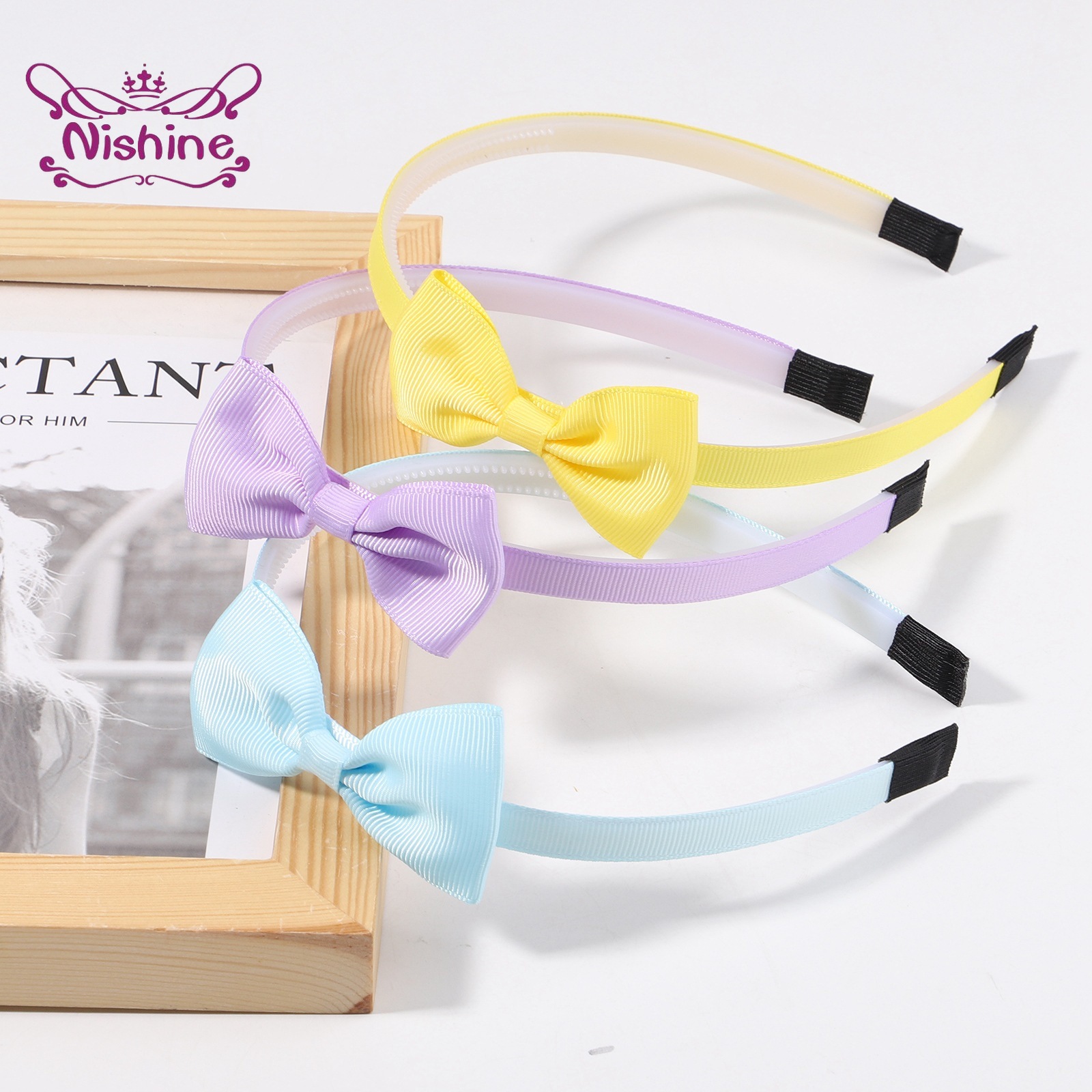 1PCS Ribbon Bow Knot Headband  - Baby Clothing 1 Year Old ulasan dan harga