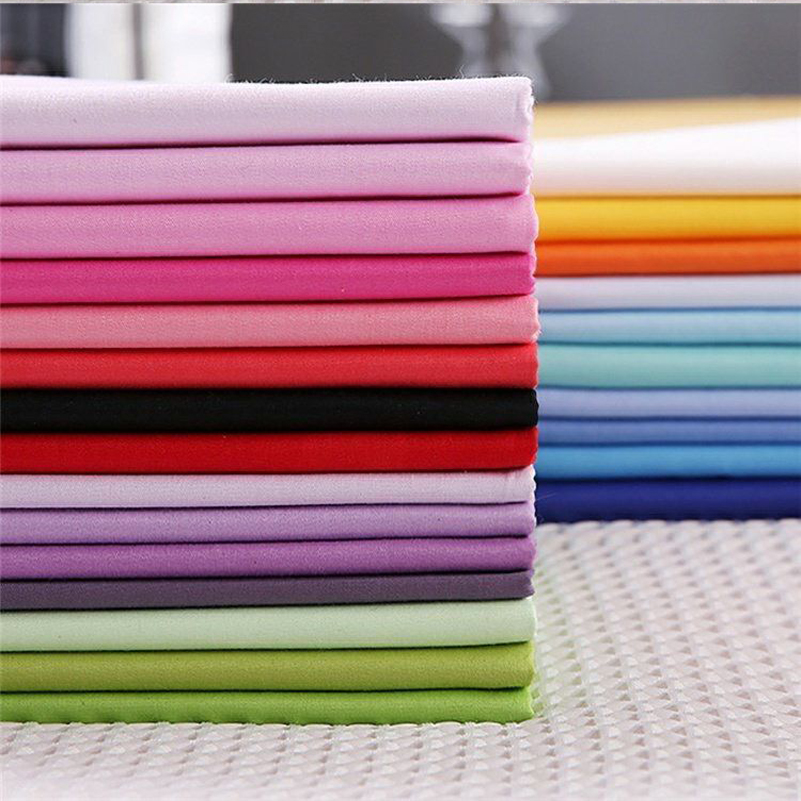 Twill Cotton Fabric Solid Colo - Baby Clothing For Bed ulasan dan harga