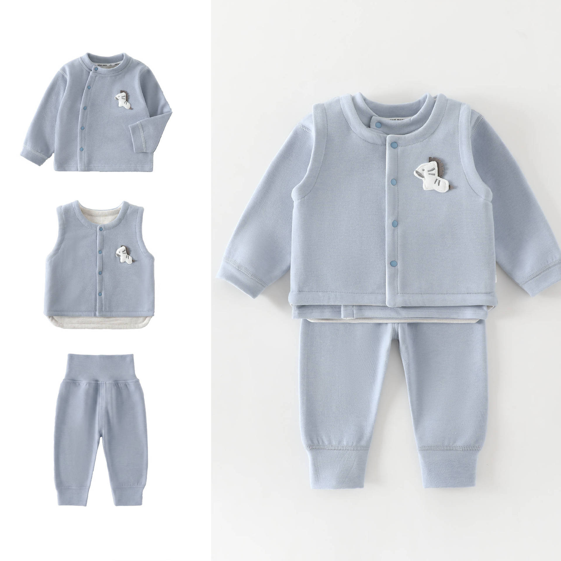 0-4 Year Old Baby Vest+long Sl - Baby Clothing High Quality ulasan dan harga